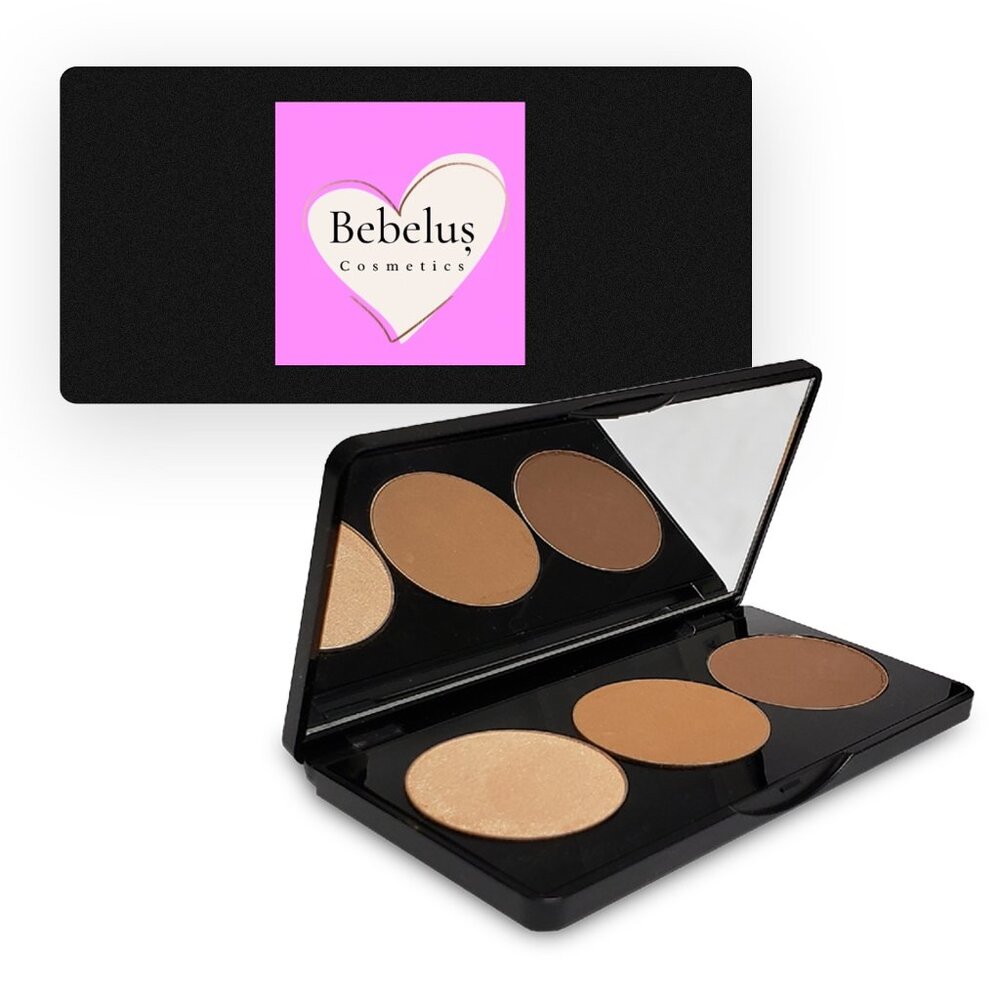 Bebelus Cosmetics Blush Palette (Desert Sunset 3 Pack)